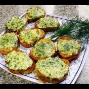 гренки с сыром и укропом - видео рецепт!